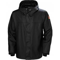 Man - Orange Rain Jackets & Rain Coats Helly Hansen Workwear Storm Rain Jacket Colour: Black