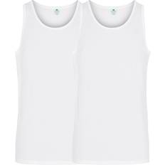 Herre - Økologisk materiale Toppe Dovre 2-pak Organic Cotton Singlet