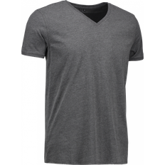 ID CORE T-shirt V-neck Men - Charcoal melange