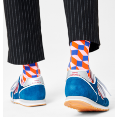 Happy Socks Filled Optic Crew - Black