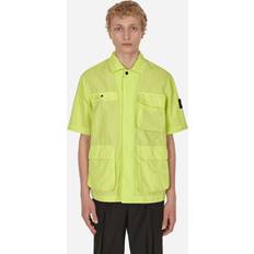 Stone island overshirt Stone Island Garment Dyed Shortsleeve Jacket - Yellow