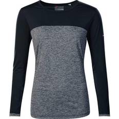 Berghaus Mujer Tops Berghaus Camiseta interior Voyager Tech Manga Larga Gris Oscuro Mujer - Grey