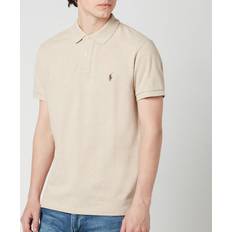 Polo Ralph Lauren T-skjorter & Singleter Polo Ralph Lauren Men's Mesh Knit Slim Fit Shirt Expedition Dune Heather