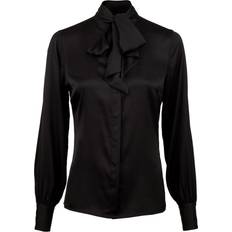 Stenströms Selma Sløjfebluse - Sort