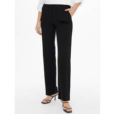 Jacqueline de Yong Bukser & Shorts Jacqueline de Yong Geggo Straight Pant - Svart