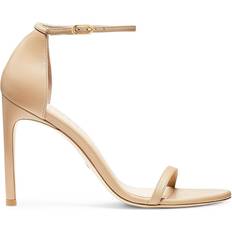 Stuart Weitzman Nudistsong Mesh BOW Sandal - Beige