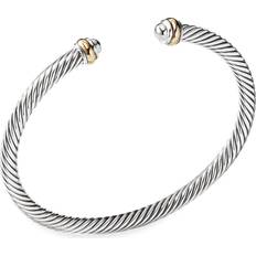 David Yurman Women Jewelry David Yurman Cable Classics Bracelet - Silver/Gold