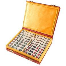 Hey! Play! Chinese Mahjong Game Set with 146 Tiles Dice and ornate Storage Case