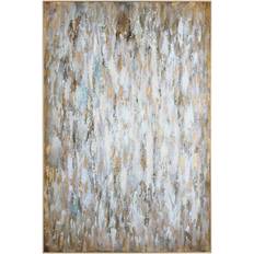 Gold Wall Decorations Uttermost Bright Morning Abstract Framed Art