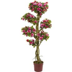 Multicolour Artificial Plants Nearly Natural 5' Azalea Artificial Tree Artificial Plant