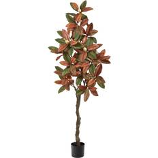 Multicolour Artificial Plants Nearly Natural 6' Fall Magnolia Artificial Tree Artificial Plant