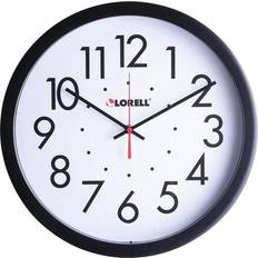 White Wall Clocks Lorell LLR61009 14-1/2 Self-Set Wall 1