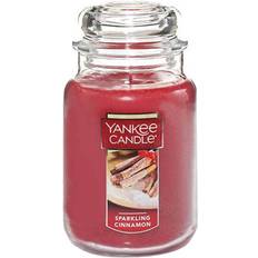 Yankee Candle Sparkling Cinnamon Red Scented Candle 624g