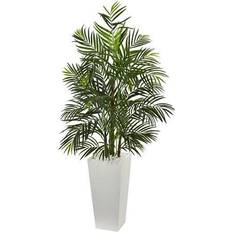 Nearly Natural Areca White/Green Artificial Plant