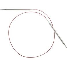 Red Lace Stainless Circular Knitting Needles 32 -Size 6/4mm