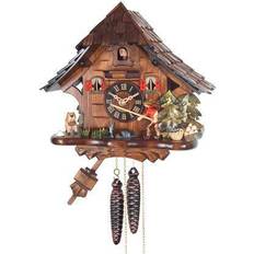 Black Interior Details Alexander Taron 4929 Weight-driven Cuckoo Full Wall Clock