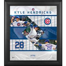 Fanatics Chicago Cubs Kyle Hendricks Stitched Stars Collage Photo Frame