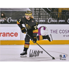 Fanatics Vegas Golden Knight William Karlsson Autographed 8" x 10" Black Jersey Shooting Photograph