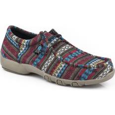 Pink Chukka Boots Roper Ladies Chillin Driving Mocs Aztec