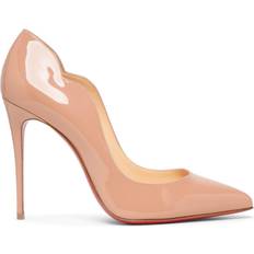 Heels & Pumps Christian Louboutin Hot Chick 100 - Nude