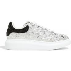 Alexander McQueen Homme Chaussures Alexander McQueen Crystal-Embellished Oversized Sneaker M - White/Black