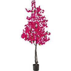 Multicolour Artificial Plants Nearly Natural 6' Bougainvillea Artificial Tree Artificial Plant