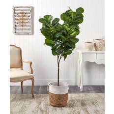 Nearly Natural 6 Fiddle Leaf Fig Artificial Plant