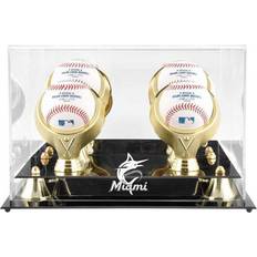 Fanatics Miami Marlins Golden Classic Four Baseball Logo Display Case