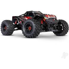 Borstelloze motor - Vierwielaandrijving (4WD) RC Auto's Traxxas Maxx Monster Truck RTR TRX-89086-4RED