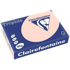 Rosa Kopieringspapper Clairefontaine Kop.ppr TROPHEÃ A4 80g Salmon 500/FP