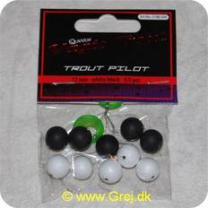 Zebco Quantum Magic Trout Trout Pilot Hvid/Sort 12 mm