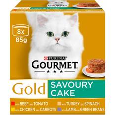Gold Savoury Cake Meat 8X85g