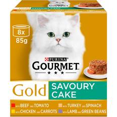 Gourmet gold Gourmet Gold Savoury Cake Meat 8X85g