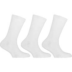 Blanc Chaussettes Universal Textiles Plain Cotton Rich School Socks - Noir/Gris/Bleu