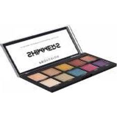 Cosmetics Mini Artistry 10 Shade Eyeshadow Palette Shimmers