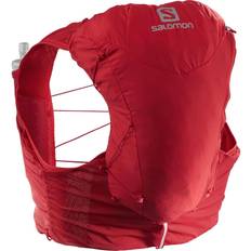 Unisexe Gilets Salomon Adv Skin 12 Set - Rouge Avec Flasques