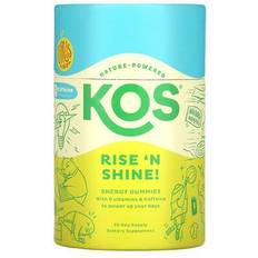 Energy gummies Kos Rise 'N Shine Energy Gummies, Citrus, 30 Gummies