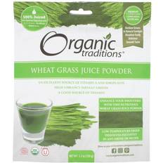 Vitamins & Supplements Organic Traditions Wheat Grass Juice Powder 5.3 oz