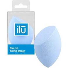 ilū Olive Cut Makeup Sponge Blue 1 st