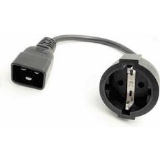 Schneider Electric EPDU POWER CORD SCHUKO TO C20 0 Sort 0,5 m