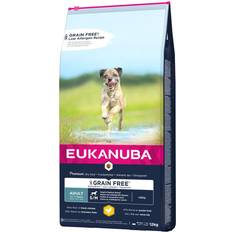 Eukanuba grain Eukanuba Dog Adult Grain Free Small & Medium Chicken 12kg