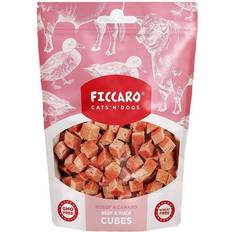 Ficcaro Kæledyr Ficcaro Beef and Duck Cubes, 100g