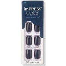 Unghie Finte Kiss Â® imPRESSÂ® Color Press-On Manicure in Graytitude (Set