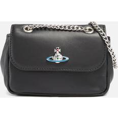 Small Nappa Leather Shoulder Bag - Black