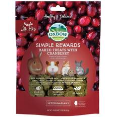 Oxbow Simple Rewards Baked Treats with Cranberry