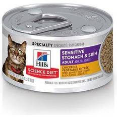 Hills science diet sensitive stomach Hill's Science Diet Sensitive Stomach & Skin Chicken & Vegetable Entree Canned