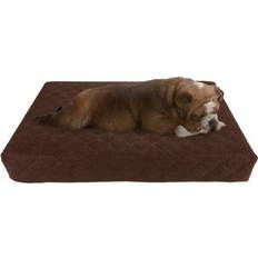 Dog memory foam bed Adobe Memory Foam Covered Dog Bed