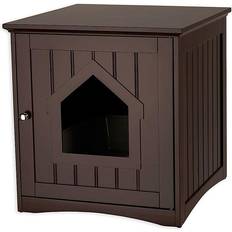 Pets Trixie Wooden Pet House Brown Litter Box, X X 19.25"