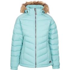 Trespass Nadina Women's Padded Hooded Casual Jacket - Aquarium