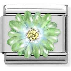 Nomination Classic Flower with CZ Charm